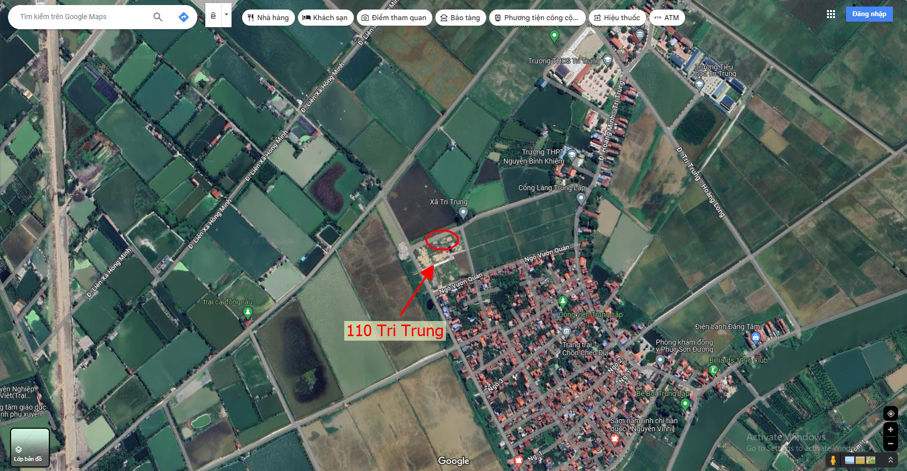 Hình ảnh Đất Đấu Giá Khu Đồng Mèo Xã Tri Trung Sát Mặt Đường Kinh Doanh Liên Xã Gần Trục Đường Cenco5 