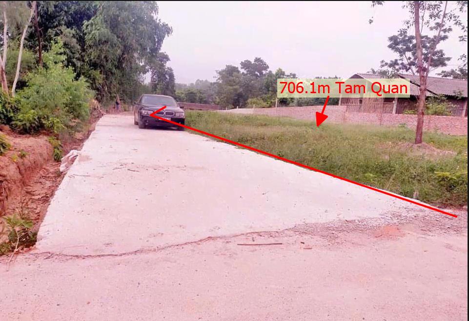 Hình ảnh Bán Lô Đất 706.1m Tại Tam Quan Tam Đảo Bám ĐƯờng Bê Tông Ô To Vào Tận Đất Giá Đầu Tư