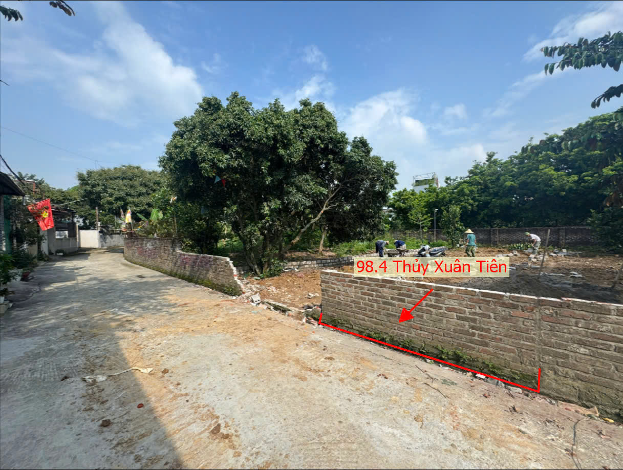 Hình ảnh Bán Thửa Đất 2 Mặt Tiền tại Thủy Xuân Tiên Ngay Sau Nhà Máy Bê Tông Xuân Mai Gần QL21A