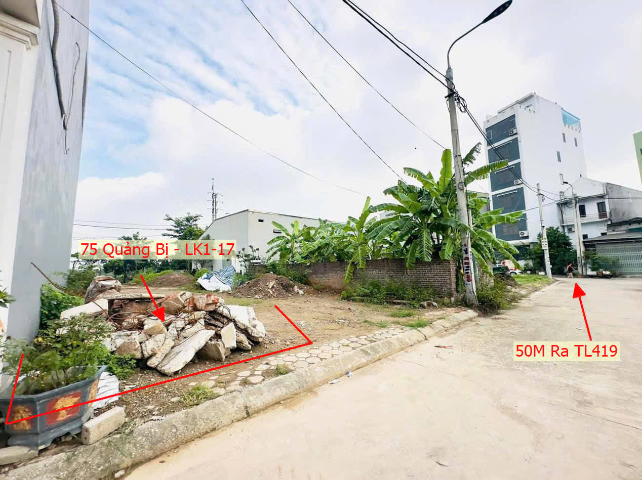 Hình ảnh Bất Động Sản Quảng Bị Bán Đất Đấu Giá Rặng Ngái Quảng Bị Thuộc Làn 2 TL419 Ngay Trung Tâm Thương Mại Xã Quảng Bị