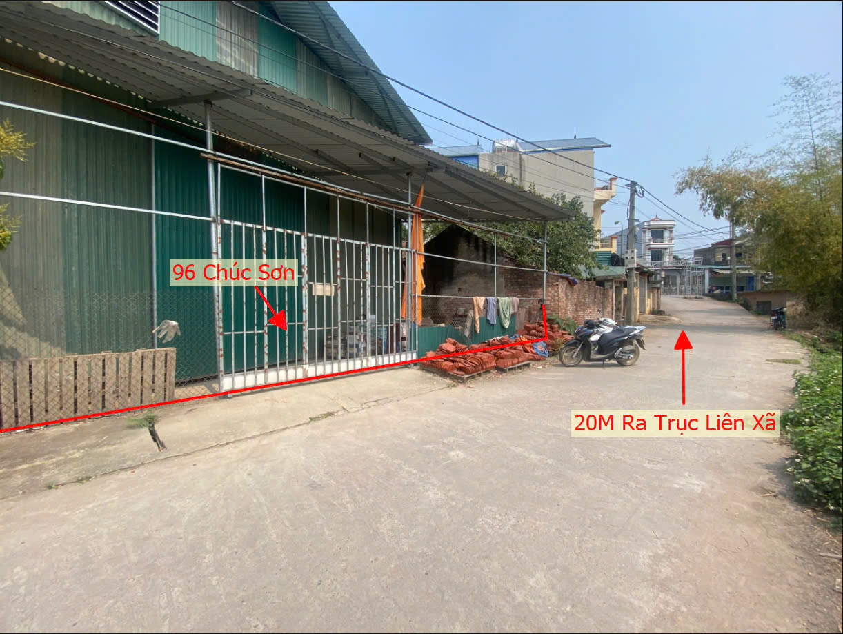 Hình ảnh Bán Đất Thị Trấn Chúc Sơn Sẵn Kho Xưởng Sát Trục Chính Kinh Doanh Liên Xã Ngay Gần Trung Tâm Thị Trấn