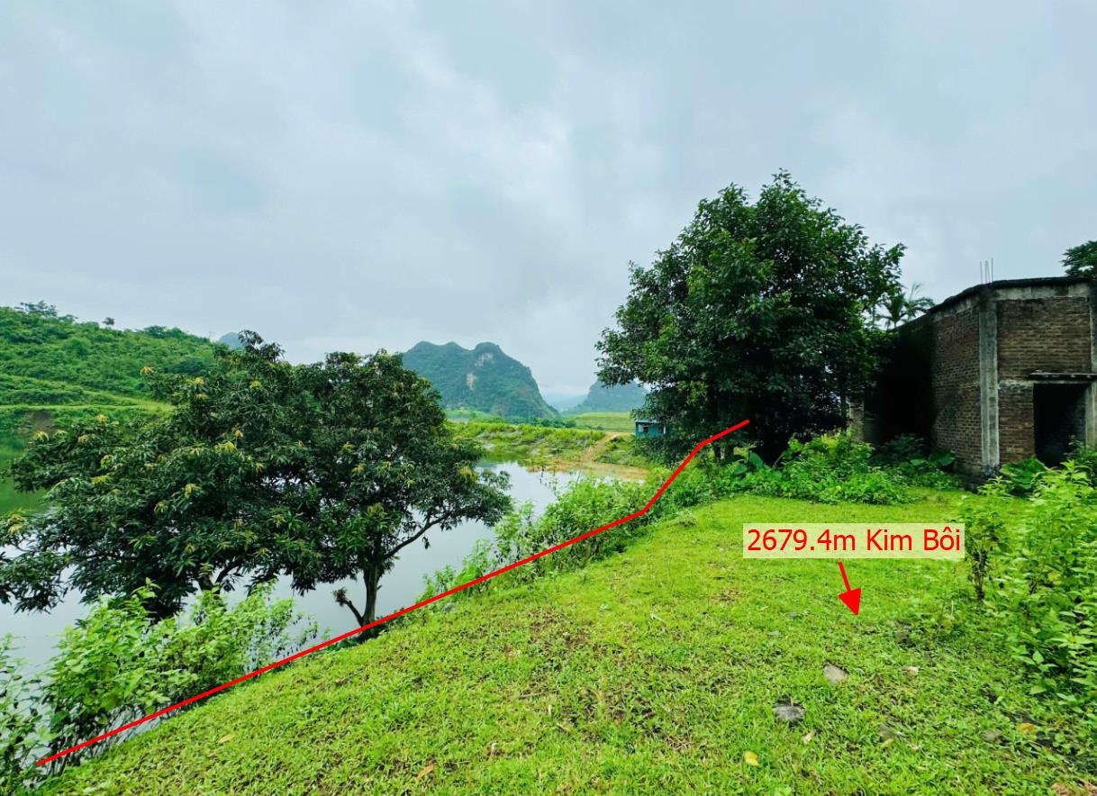 Hình ảnh Bán Lô Đất Nghỉ Dưỡng 2679.4m Tại Kim Bôi Bám Đường bê Tông Ô Tô Vào Tận Đất View Hồ THoáng Mát  Sổ Đỏ Pháp Lý Rõ Ràng