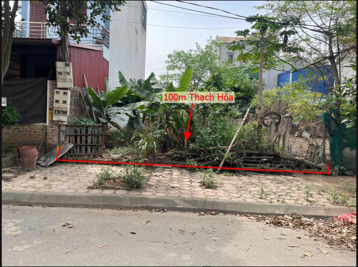 Hình ảnh Bán Lô Đất 100m Tại Thạch Hòa Thạch Thất Bám Đường Bê Tông Ô Tô Vào Tận Đất Dân Cư Đông Đúc Thân Thiện Giá Đầu Tư