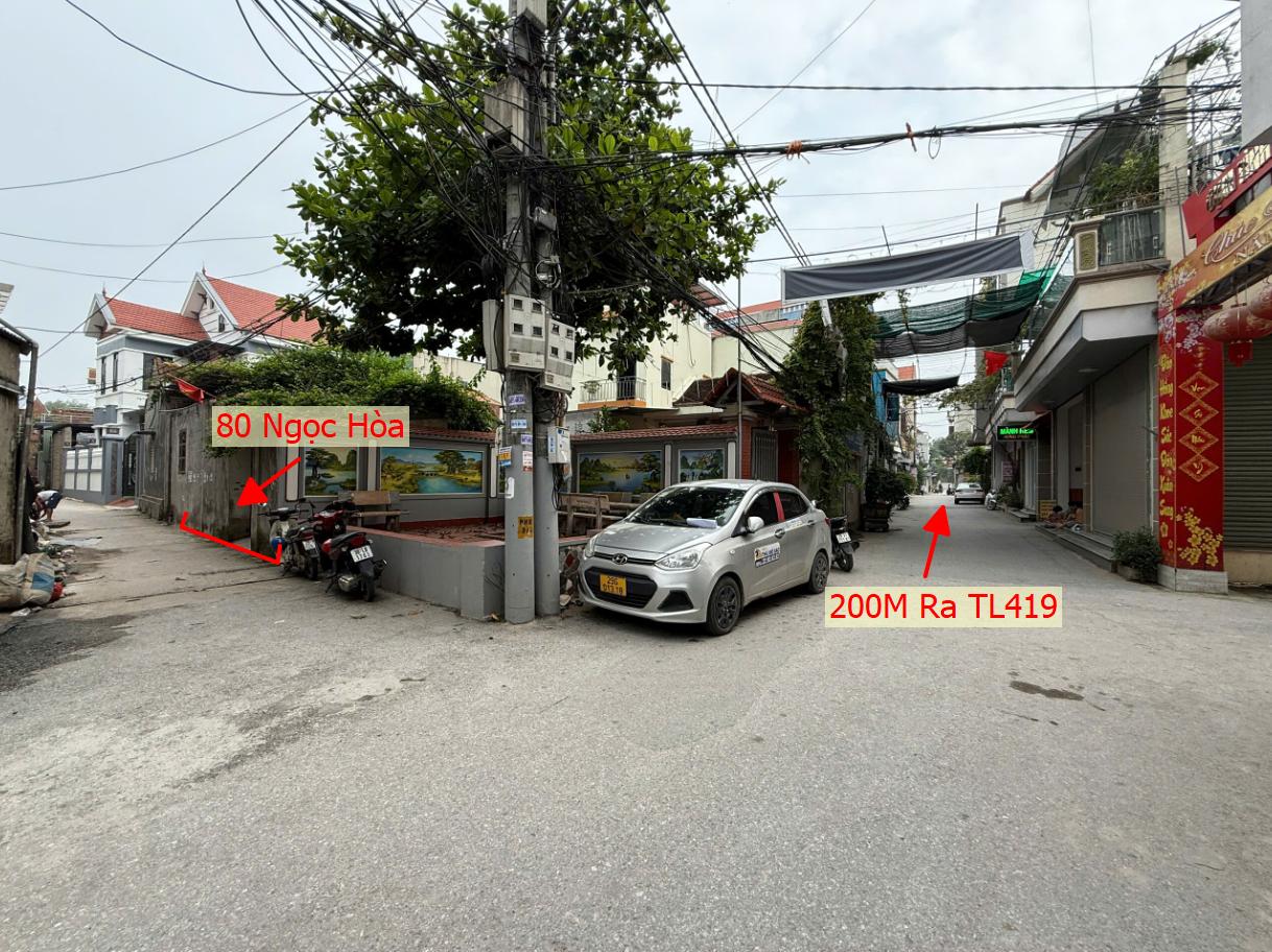 Hình ảnh Bán Thửa Đất 80m Tại Ngọc Hòa Ô Tô Đỗ Tận Đất Sát Trục Kinh Doanh Ngay Gần Đường TL419