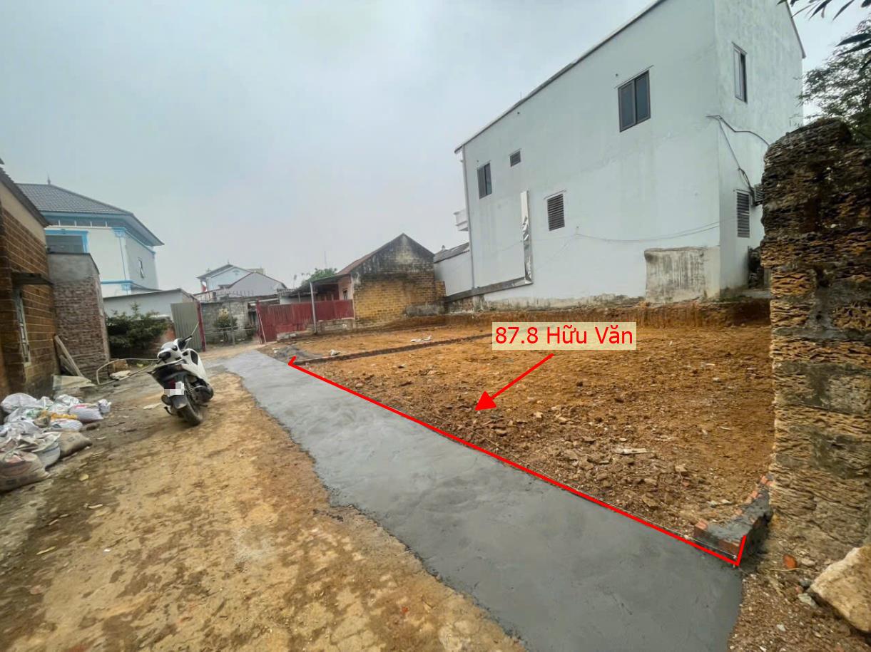 Hình ảnh Bán Thửa Đất 87.8m Tại Hữu Văn Sát Đường Nguyễn Văn Trỗi Gần Trung Tâm Hành Chính Xã 