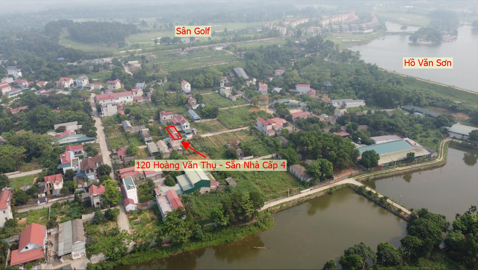 Hình ảnh Bán Đất Tái Định Cư Hoàng Văn Thụ Sẵn Nhà Cấp 4 120m Ô Tô Đỗ Tận Cửa Gần Sân Golf Skylake