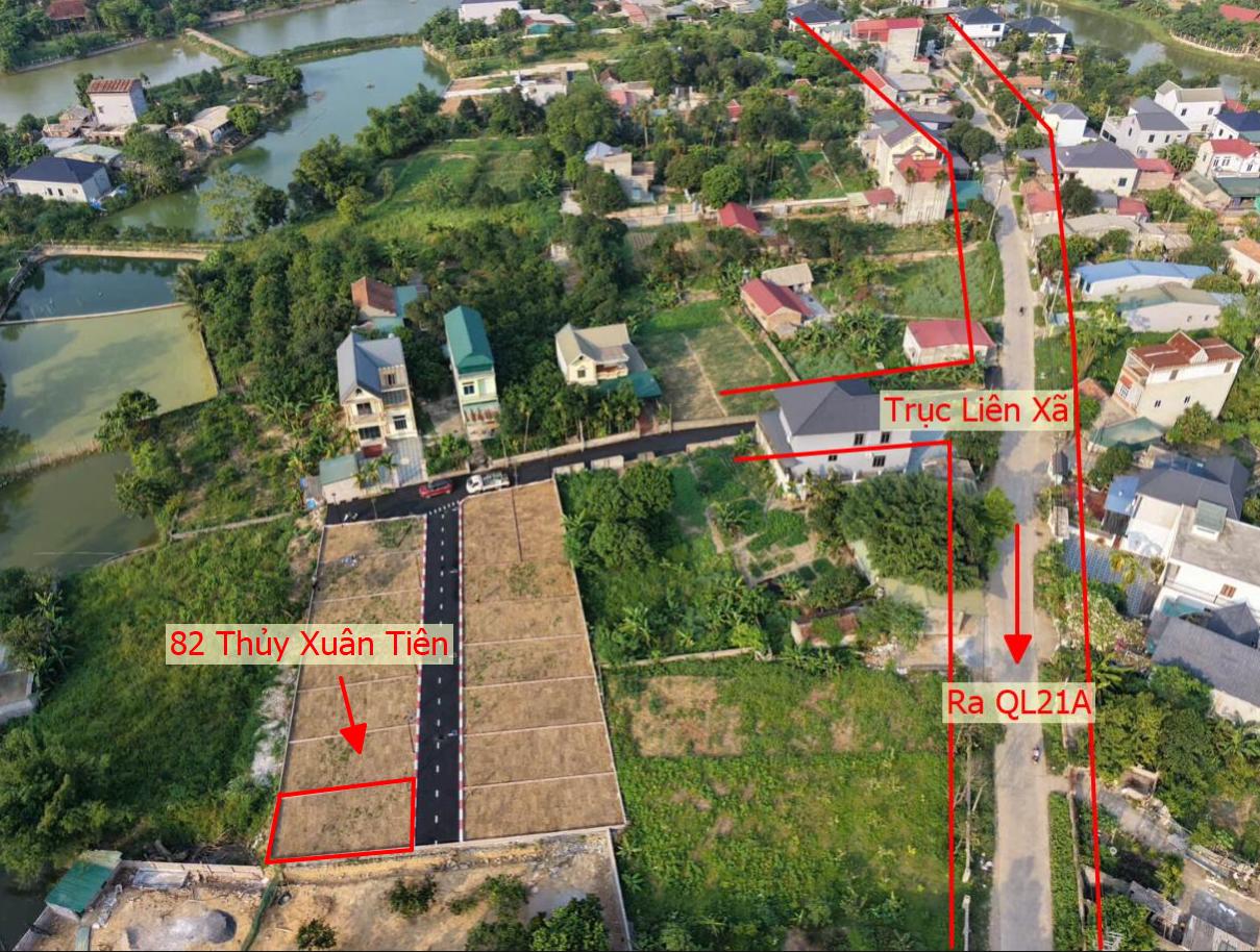 Hình ảnh Bất Động Sản Xuân Mai Bán Đất Phân Lô Thủy Xuân Tiên Ô Tô Vào Tận Đất Sát Trục Chính Kinh Doanh Liên Xã 