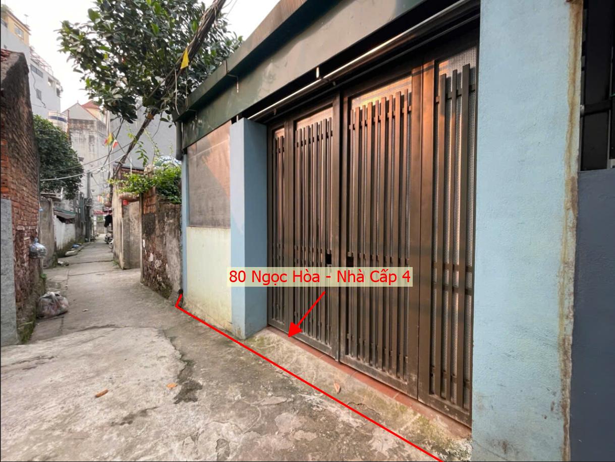 Hình ảnh Bất Động Sản Chương Mỹ Bán Nhà Cấp 4 Khu Vực Ngọc Hòa Ngay Sát Mặt Đường Kinh Doanh QL6A Gần Khu Hành Chính Phường