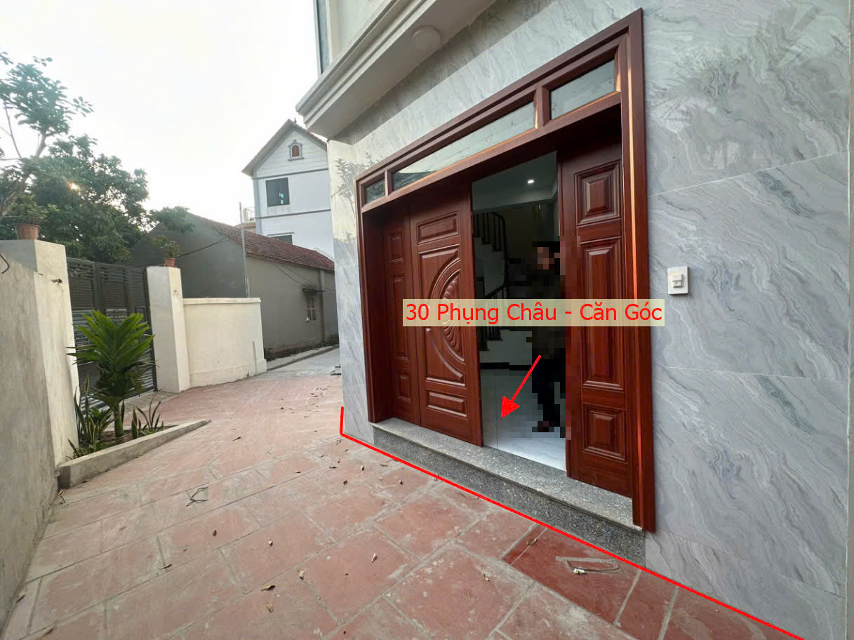 Hình ảnh Băn Căn Góc 2 Mặt Tiền 4 Tầng Gần Trục Chín Kinh Doanh Liên Huyện Ngay Trung Tâm Xã Phụng Châu